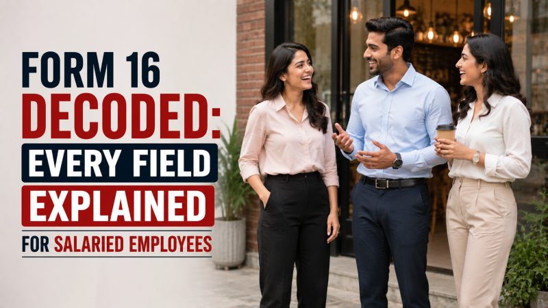 Form 16 Decoded: Every Field Explained for Salaried Employees