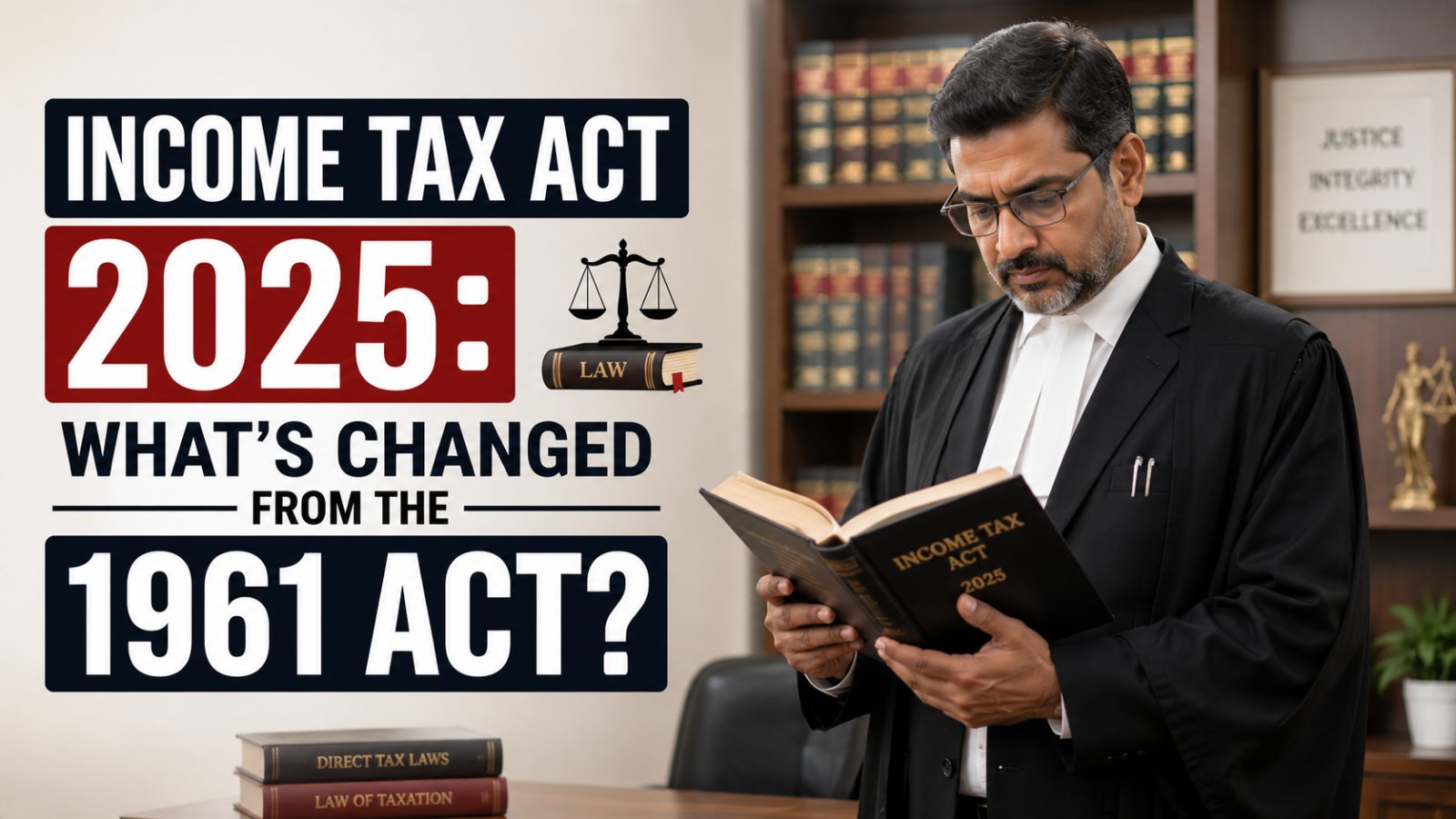 Income Tax Act 2025: What's Changed from the 1961 Act