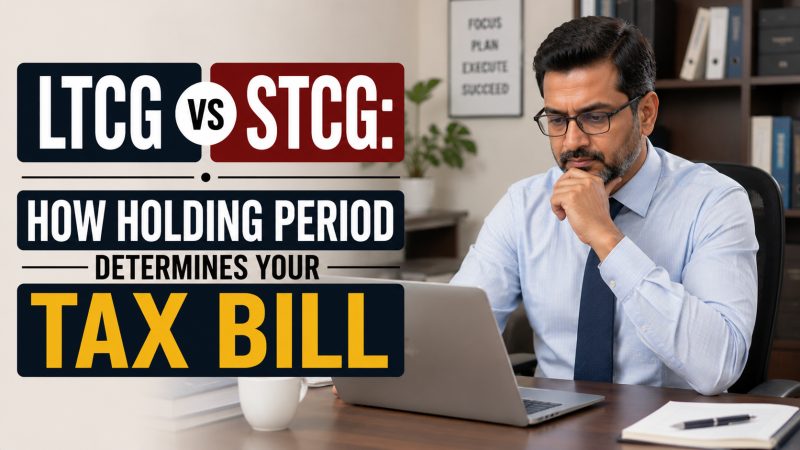 LTCG vs STCG: How Holding Period Determines Your Tax Bill