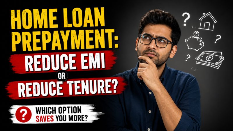 Home Loan Prepayment: Reduce EMI or Reduce Tenure?